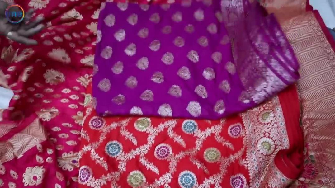 ⁣प्योर बनारसी साड़ी के किंग _ Banarasi Silk Saree Wholesale Market