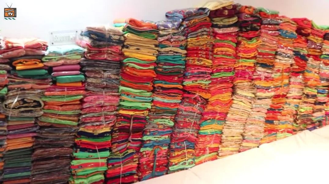 डिज़ाइनर साड़ी घर बैठे मँगवाये , सीधा साड़ी के गोदाम से , Bajrangi Textiles