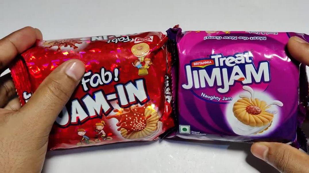 ⁣Parle Fab JAM-IN 150g Vs Britannia Treat JimJam 150g