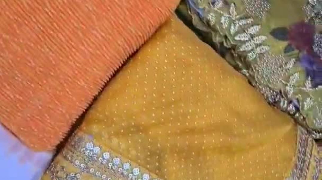 ⁣Yellow Saree Special Video - Yellow Saree Collection Surat
