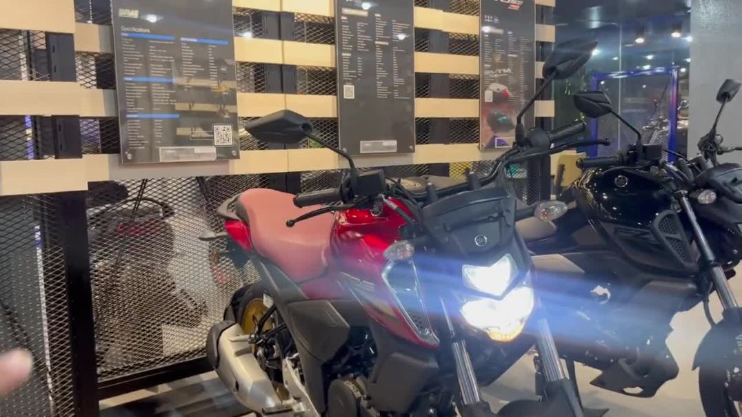 Finally Here is 2022 New Yamaha FZ-S V3 Deluxe Red & Black Review On-Road Price Mileage Features
