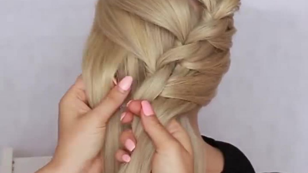 😱 New hairstyle for wedding and party __ trending hairstyle __ party hairstyle __ UPDO hairstyle (3)