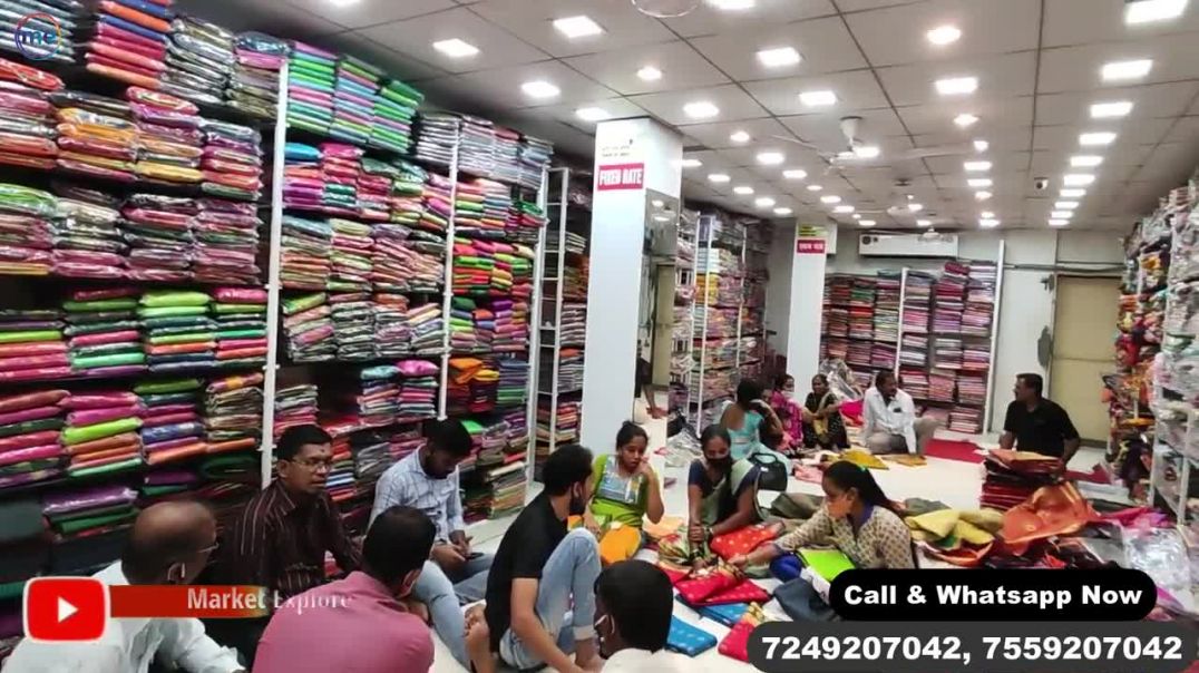 ⁣उल्हासनगर साड़ी होलसेल मार्केट _कल्याण साड़ी मार्केट _ मुंबई साड़ी Mumbai Sarees Wholesale market