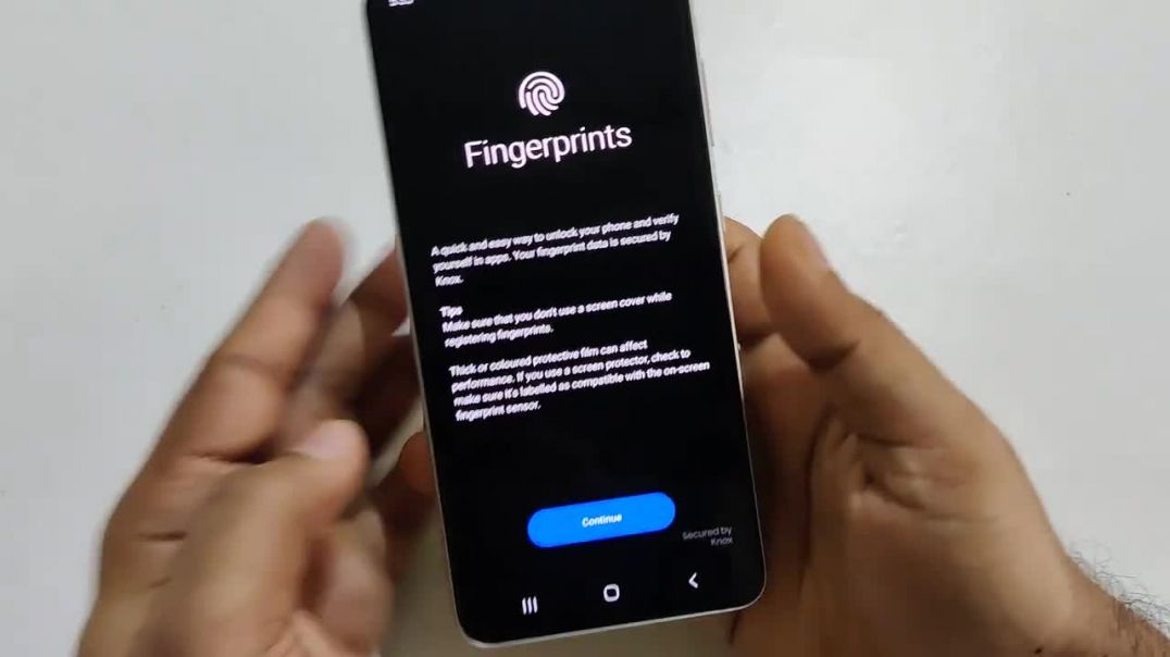 ⁣Galaxy S21 FE 5G Fingerprint Setup &amp;amp; Lock, Unlock Test