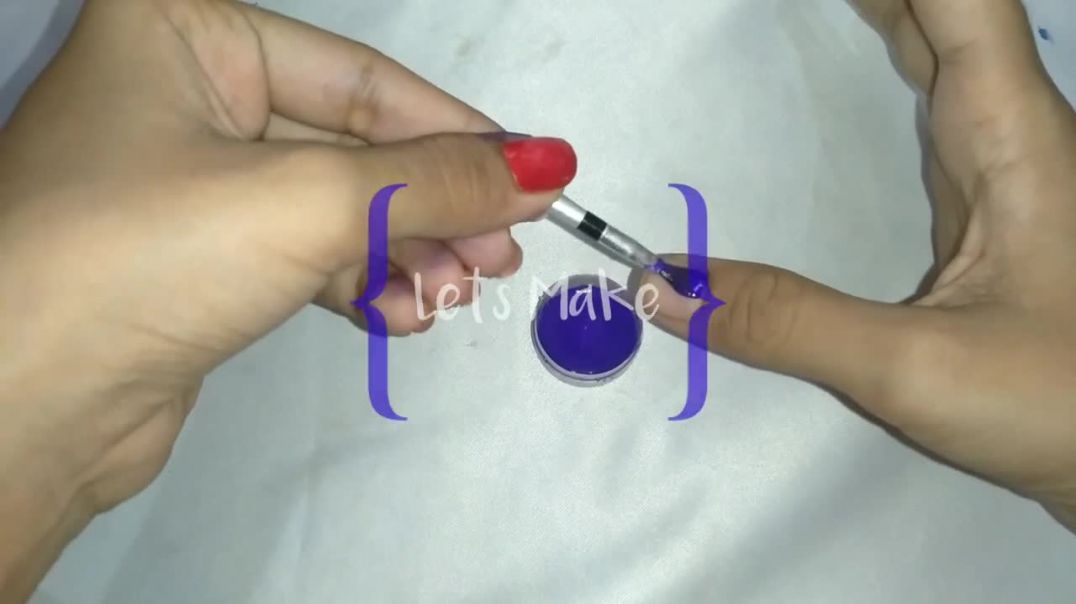 DIY Nail Polish at Home _ How to Make NAIL POLISH at Home with only 2 Ingredients _ Musu Goyal _