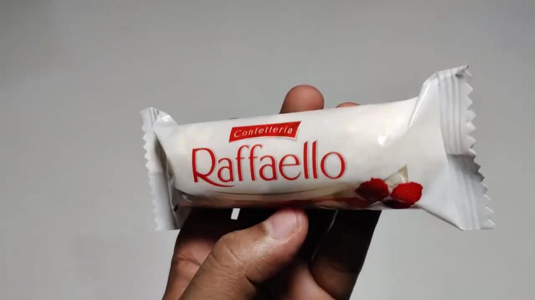 ⁣Raffaello Coconut Almond White Chocolate _ Ingredients, Recipe