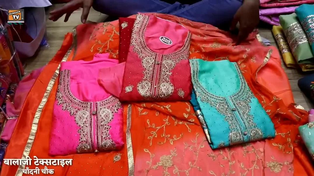 कॉटन सूट गर्मियों के लिए ! new designs CHANDNI CHOWK WHOLESALE MARKET
